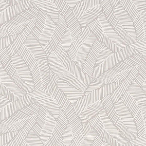 Abstract Leaf Dove 5007531 by Schumacher Designer Wallpaper