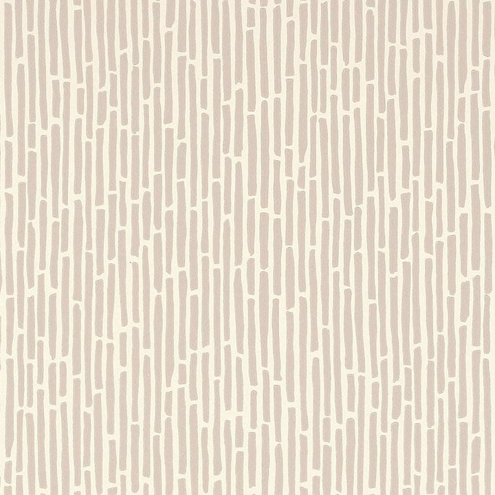Bamboo Taupe 5007520 by Schumacher Designer Wallpaper Drawn From Nature 20.5" - Swanky Fabrics -