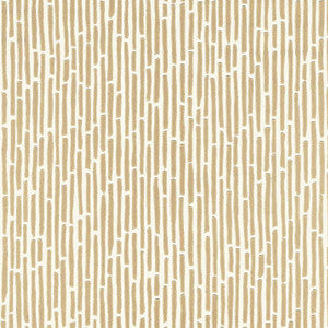Bamboo Gold 5007521 by Schumacher Designer Wallpaper