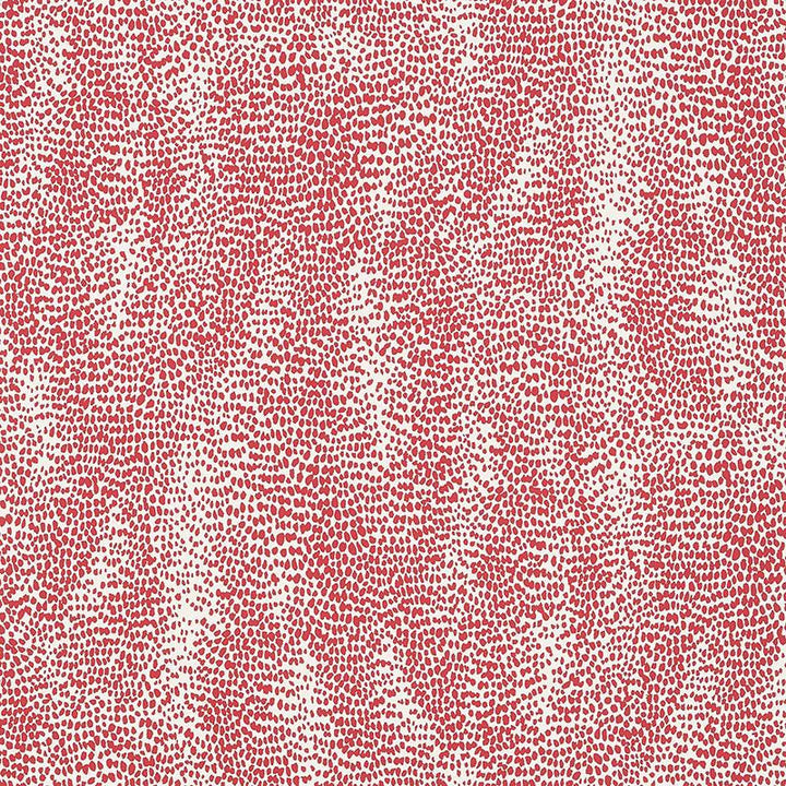 Drizzle Rouge 5007572 by Schumacher Designer Wallpaper Drawn From Nature 27.0" - Swanky Fabrics -