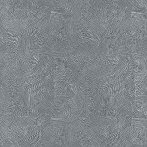 Labyrinth Metallic Mercury 5007770 by Schumacher Designer Wallpaper