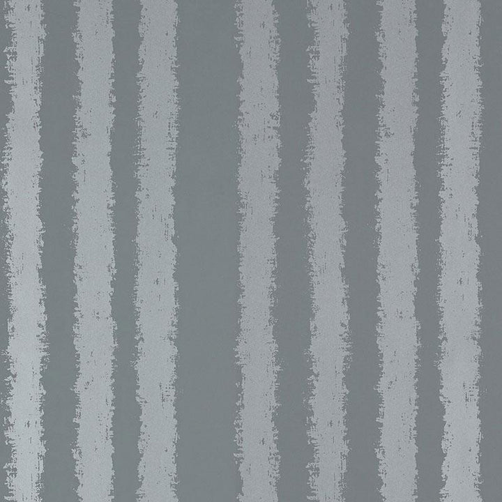 Tree Stand Slate Shimmer 5007603 by Schumacher Designer Wallpaper Drawn From Nature 27.0" - Swanky Fabrics -