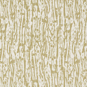 Tree Texture Pale Gold 5007471 by Schumacher Designer Wallpaper