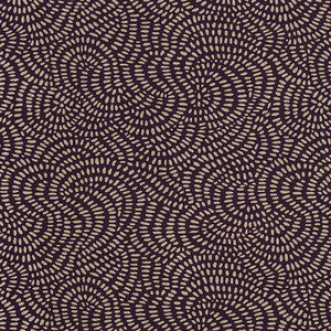 Whirlpool Black Plum 5007484 by Schumacher Designer Wallpaper