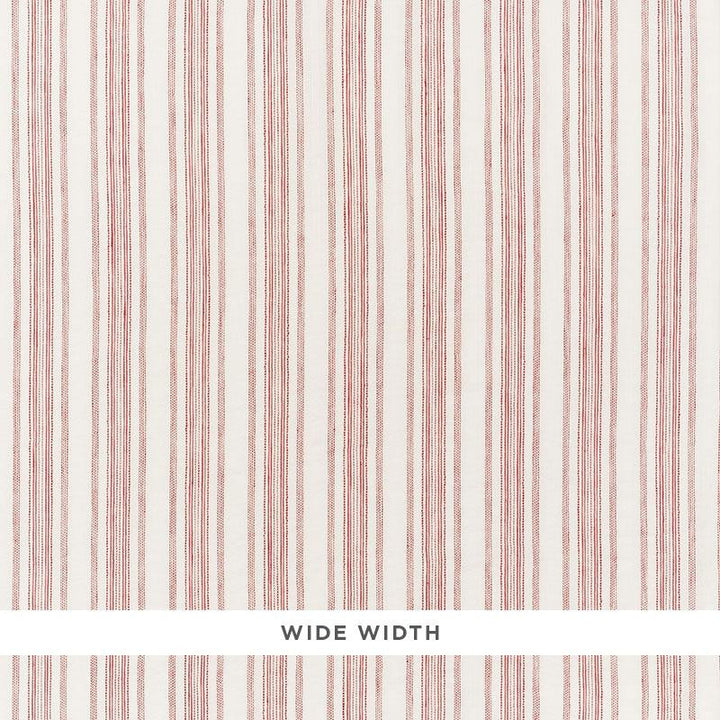 Montallegro Linen Sheer Red 70013 by Schumacher Designer Fabric Essentials: Sheers & Casements - Swanky Fabrics -