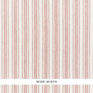 Montallegro Linen Sheer Red 70013 by Schumacher Designer Fabric