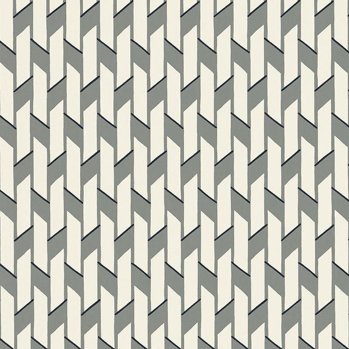 Empire Wolf 5008153 by Schumacher Designer Wallpaper Aunaturel 5.5" - Swanky Fabrics -