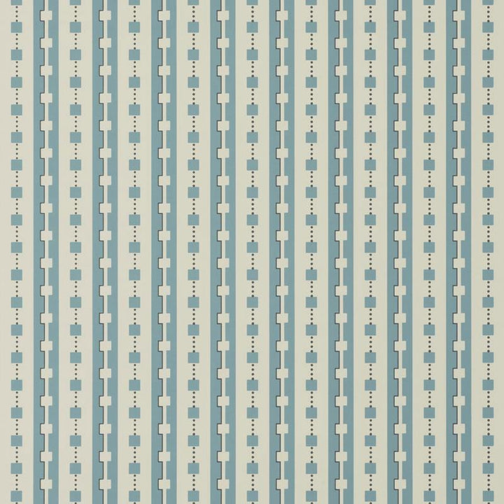 Plaza Blues Blue 5008122 by Schumacher Designer Wallpaper Aunaturel 3.0" - Swanky Fabrics -
