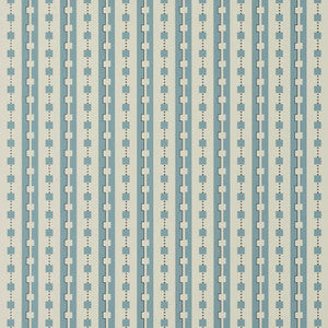 Plaza Blues Blue 5008122 by Schumacher Designer Wallpaper