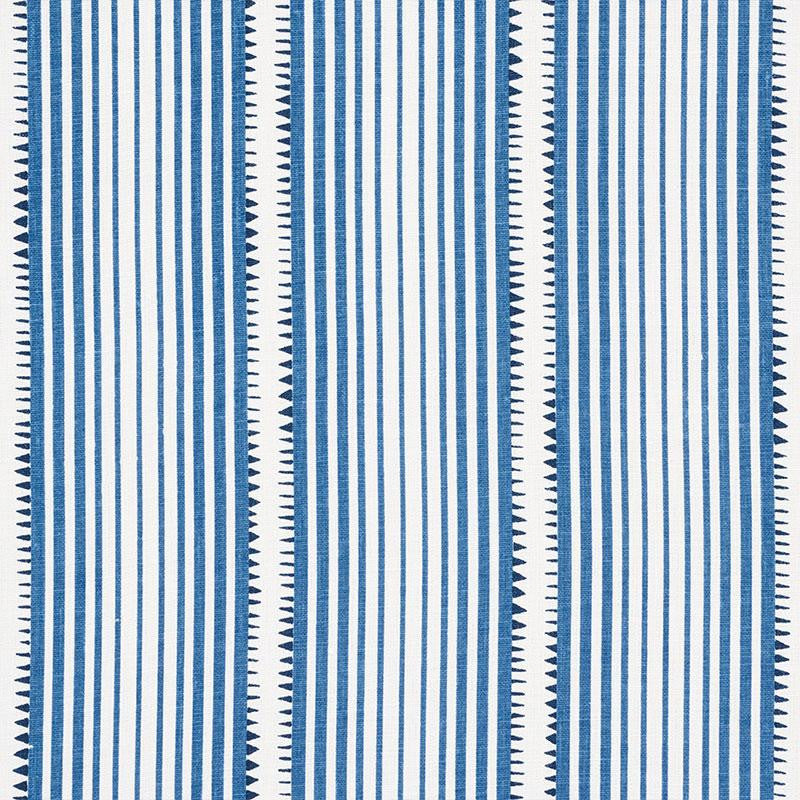 Moncorvo Blue 176275 by Schumacher Designer Fabric Aunaturel 27.0" - Swanky Fabrics -