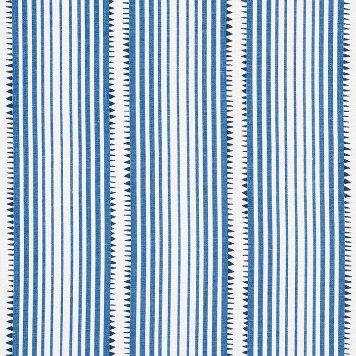 Moncorvo Blue 176275 by Schumacher Designer Fabric Aunaturel 27.0" - Swanky Fabrics -
