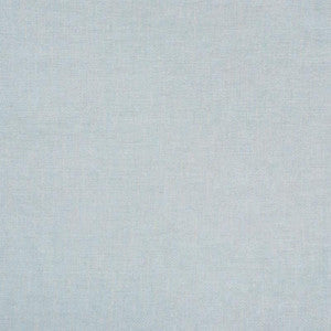 Franco Linen-Blend Chenille Sky 75082 by Schumacher Designer Fabric