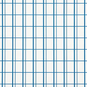 Otto Cobalt 5009441 by Schumacher Designer Wallpaper