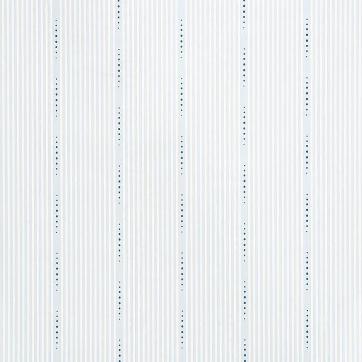Opus Blue 5008145 by Schumacher Designer Wallpaper Aunaturel 4.5" - Swanky Fabrics -
