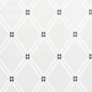 Asolo Blue 5009240 by Schumacher Designer Wallpaper