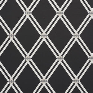 Asolo Charcoal 5009241 by Schumacher Designer Wallpaper