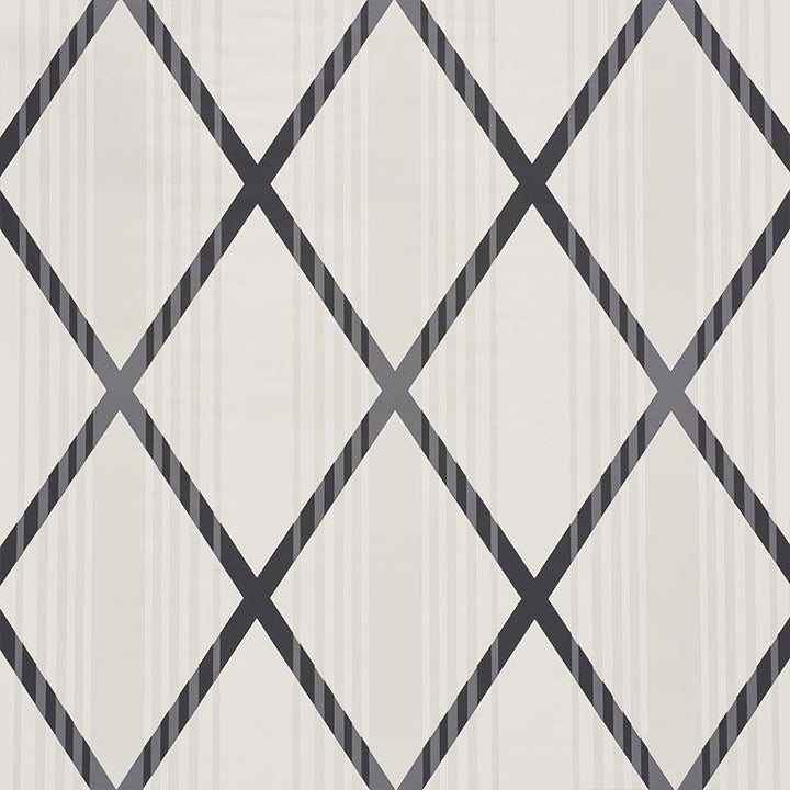 Monti Charcoal 5009250 by Schumacher Designer Wallpaper Aunaturel 9.0" - Swanky Fabrics -