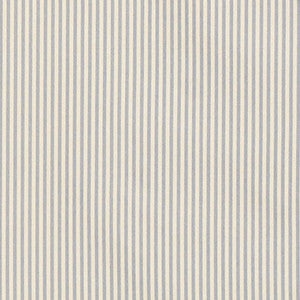 Charee Silk Stripe Blue And White 60921 by Schumacher Designer Fabric