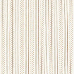 Jack Stripe Sand 71411 by Schumacher Designer Fabric