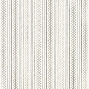 Jack Stripe Stone 71412 by Schumacher Designer Fabric