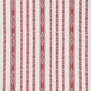 Mariam Ikat Red 71981 by Schumacher Designer Fabric