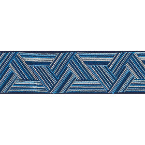 Inara Tape Blues 71991 by Schumacher Designer Trim