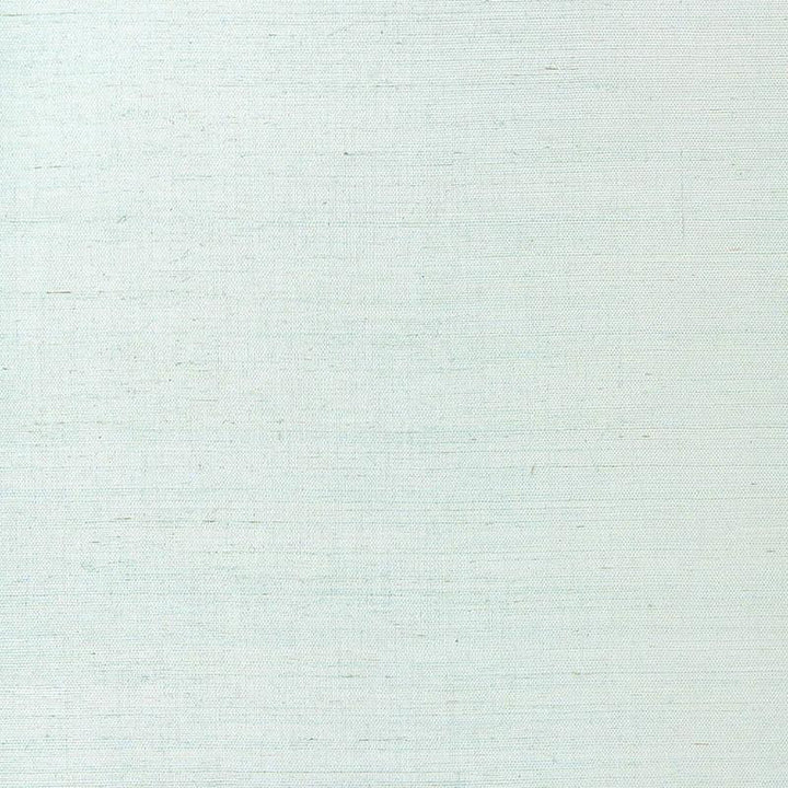 Suwon Sisal Silver Surf 5000764 by Schumacher Designer Wallpaper Quiet Beauty - Swanky Fabrics -