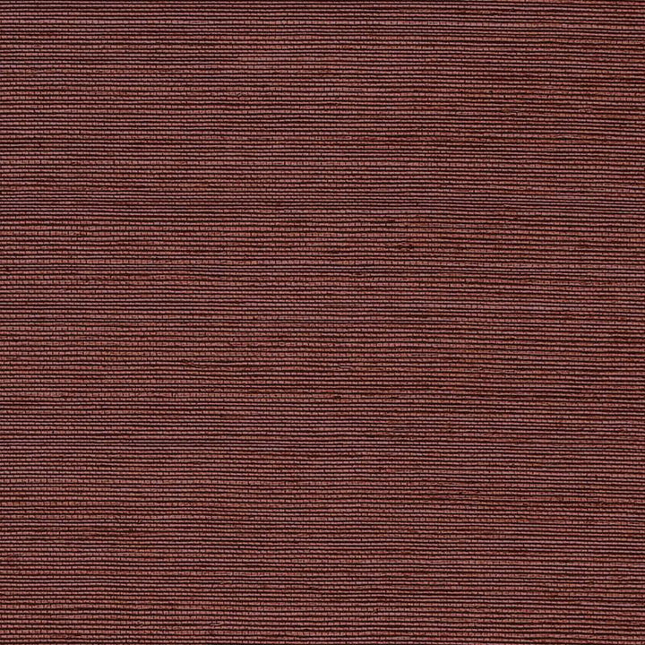 Haruki Sisal Plum 5004721 by Schumacher Designer Wallpaper Perfect Basics: Haruki Sisal - Swanky Fabrics -