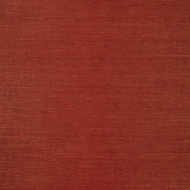 Haruki Sisal Garnet 5004727 by Schumacher Designer Wallpaper Perfect Basics: Haruki Sisal - Swanky Fabrics -