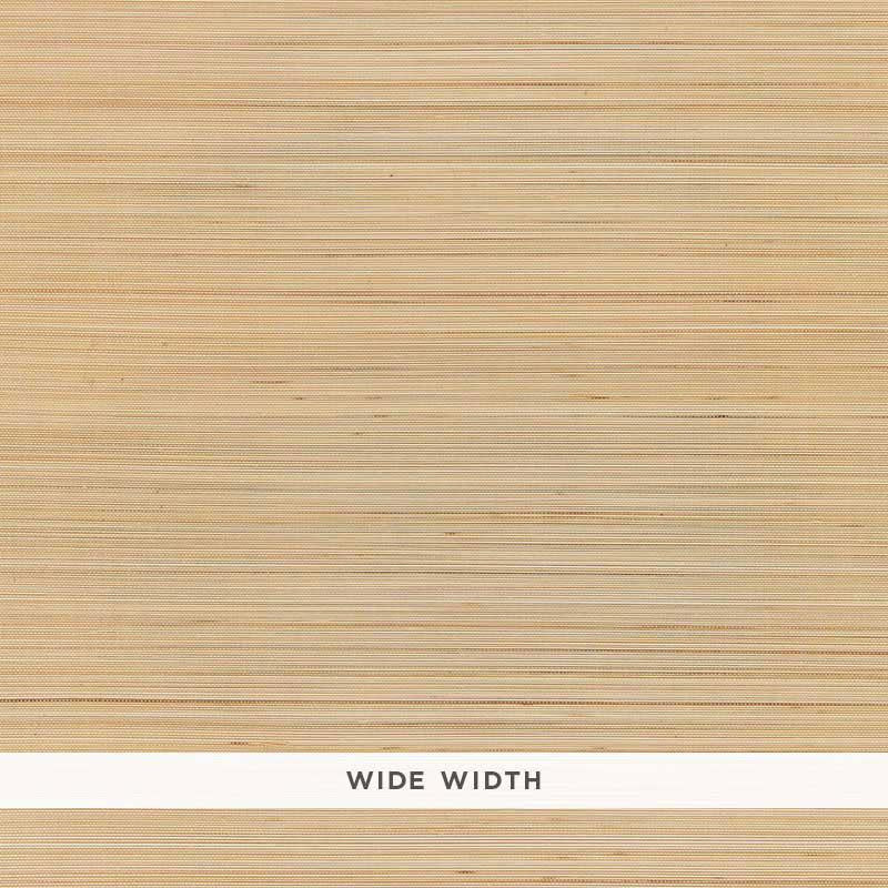 Zen Bamboo Sesame 5006400 by Schumacher Designer Wallpaper Quiet Beauty - Swanky Fabrics -