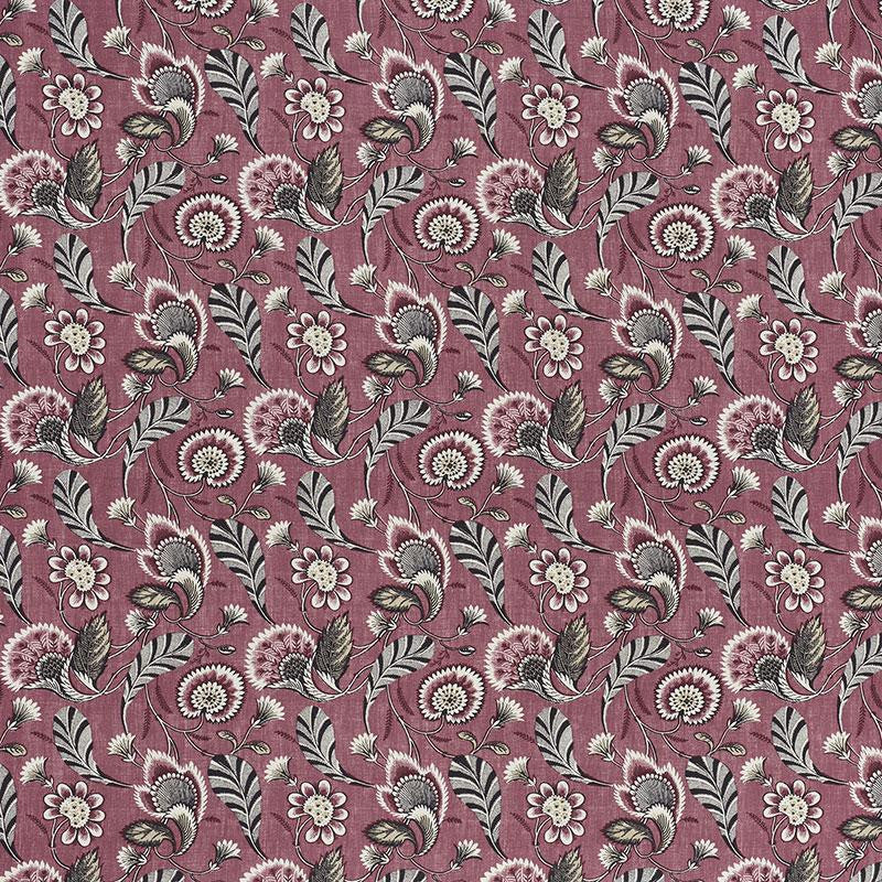 Ursula Mulberry 176442 by Schumacher Designer Fabric Clique 13.5" - Swanky Fabrics -
