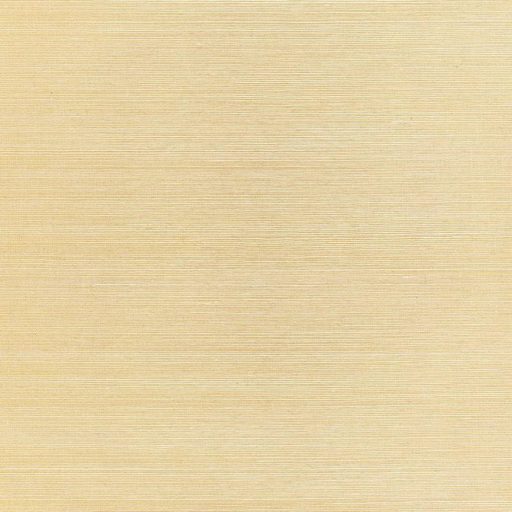 Haiku Sisal Citrine 5006861 by Schumacher Designer Wallpaper Perfect Basics: Haruki Sisal - Swanky Fabrics -