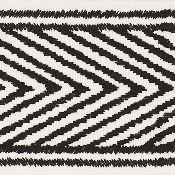 Nicholson Tape Jet 69960 by Schumacher Designer Trim Clique 2.75" - Swanky Fabrics -