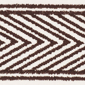 Nicholson Tape Espresso 69961 by Schumacher Designer Trim