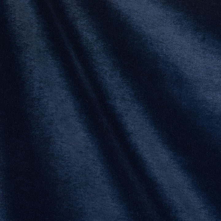 Rocky Performance Velvet Navy 70475 by Schumacher Designer Fabric Perfect Basics: Velvet - Swanky Fabrics -