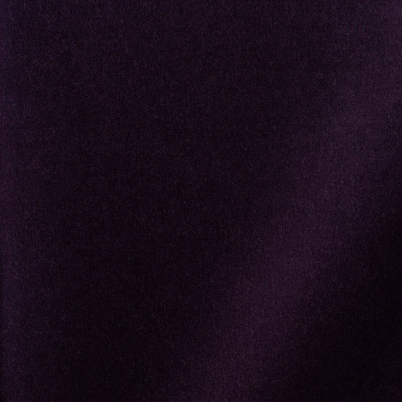 Rocky Performance Velvet Aubergine 70825 by Schumacher Designer Fabric Perfect Basics: Velvet - Swanky Fabrics -