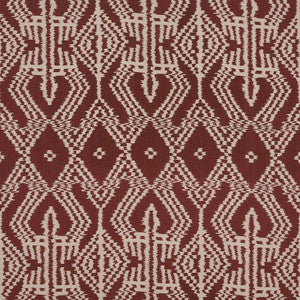 Asaka Ikat Raisin 176092 by Schumacher Designer Fabric