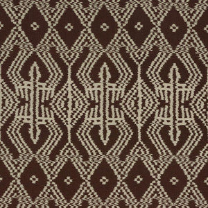 Asaka Ikat Espresso 176093 by Schumacher Designer Fabric