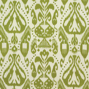 Kiva Embroidered Ikat Grass 69483 by Schumacher Designer Fabric