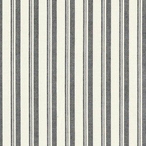 Capri Black/White 69441 by Schumacher Designer Fabric