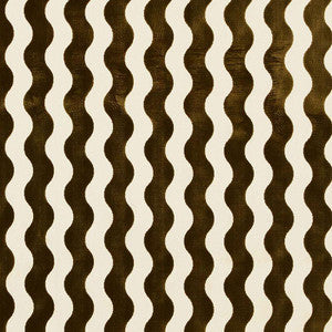 The Wave Velvet Chocolate 69421 by Schumacher Designer Fabric