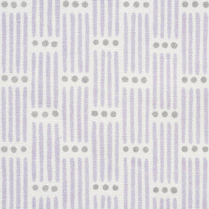 Dotted Stripe Lilac 177712 by Schumacher Designer Fabric