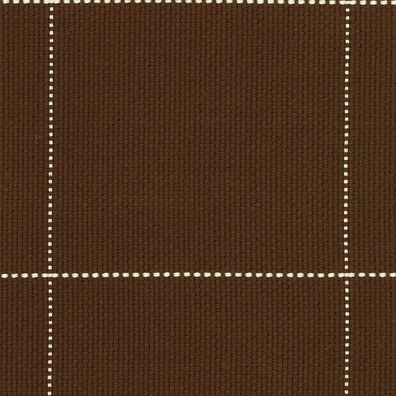 Aquitane Brown 50672 by Schumacher Designer Fabric Chroma 4.62" - Swanky Fabrics -