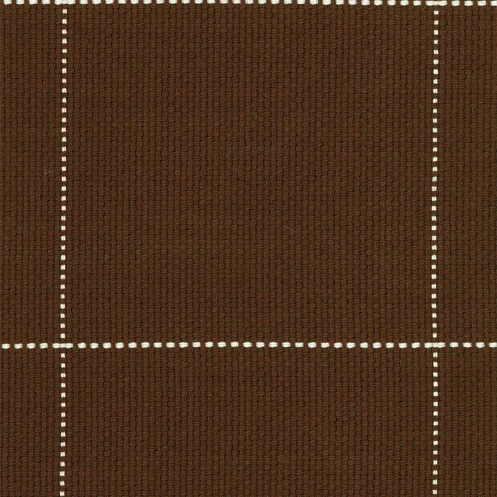 Aquitane Brown 50672 by Schumacher Designer Fabric Chroma 4.62" - Swanky Fabrics -