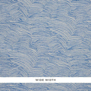 Jete Blue 5009320 by Schumacher Designer Wallpaper