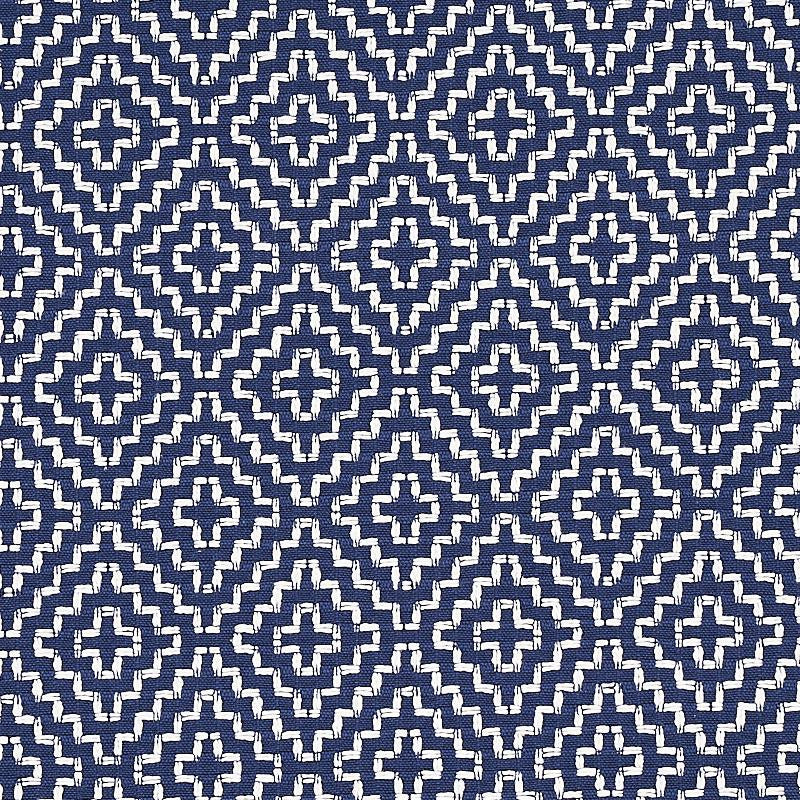Soho Weave Navy 65627 by Schumacher Designer Fabric Essentials: Small Scale Upholstery Fabrics 2.25" - Swanky Fabrics -