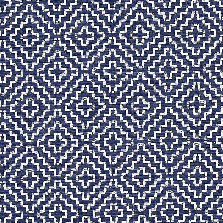 Soho Weave Navy 65627 by Schumacher Designer Fabric Essentials: Small Scale Upholstery Fabrics 2.25" - Swanky Fabrics -