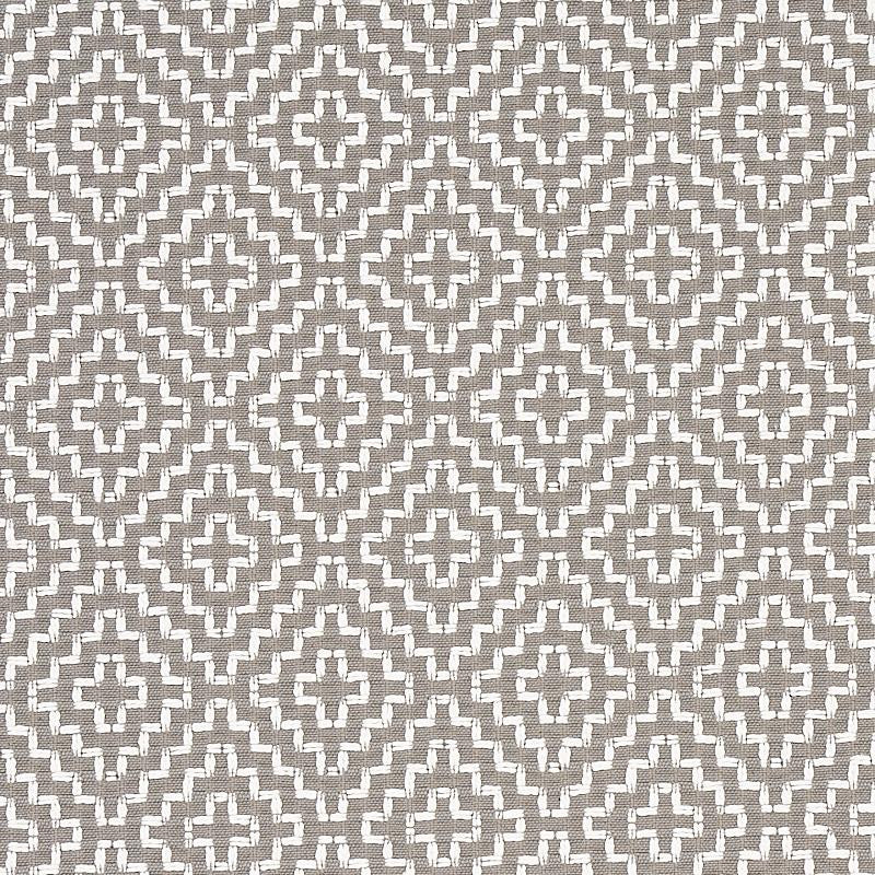 Soho Weave Grey 65628 by Schumacher Designer Fabric Essentials: Small Scale Upholstery Fabrics 2.25" - Swanky Fabrics -