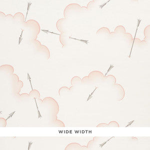 Mercurio Blush 5009351 by Schumacher Designer Wallpaper