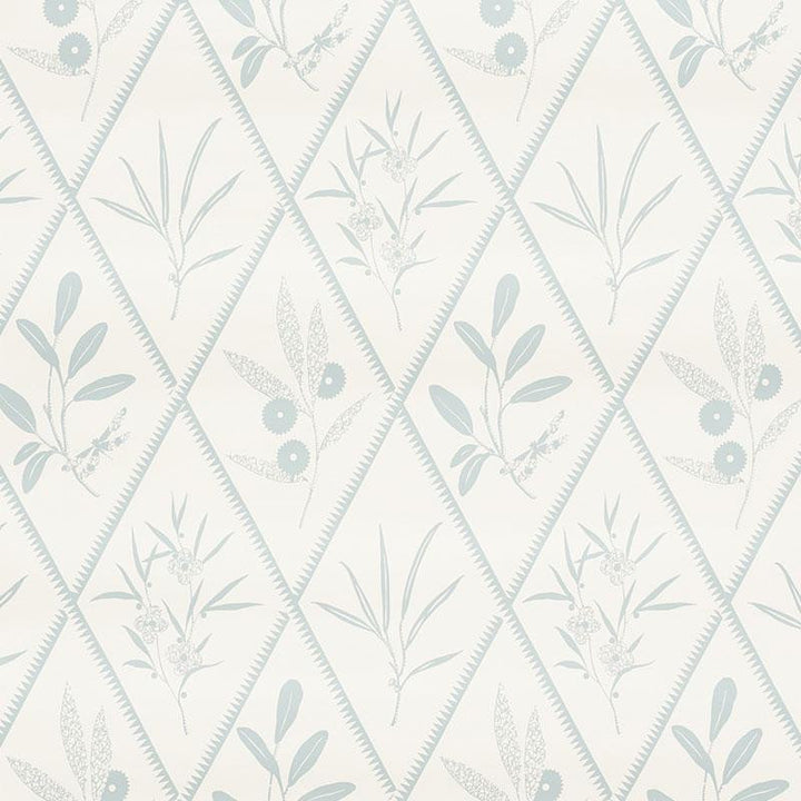 Endimione Sky 5009370 by Schumacher Designer Wallpaper Charlap Hyman & Herrero 13.5" - Swanky Fabrics -